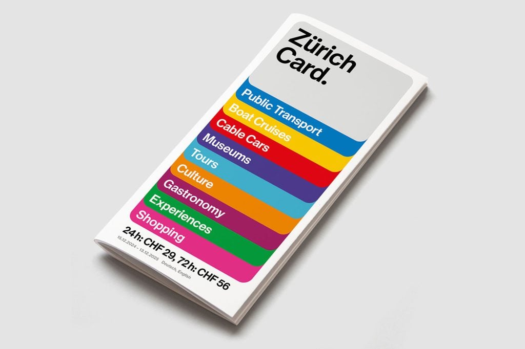 Designing Travel: The Zürich Card’s Flexible New Visual Identity